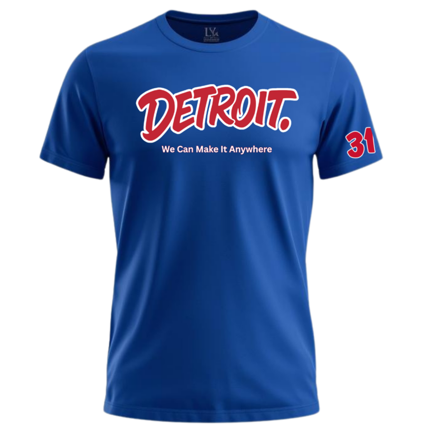 Detroit We Everywhere Signature T-Shirt (Men/Unisex)
